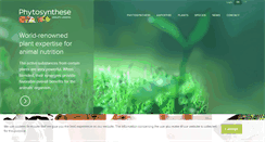 Desktop Screenshot of phytosynthese.com